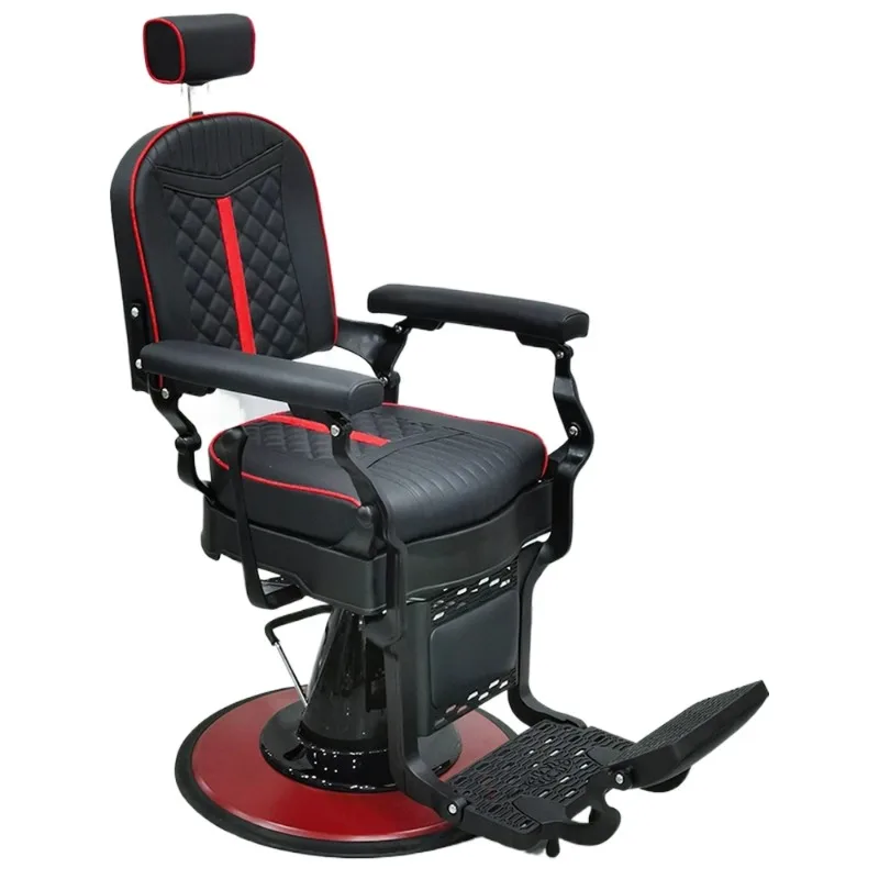 

Men's retro oil head chair Barber shop Hair shop Hair salon Special reclining men's chair for perm, dyeing and cutting hair