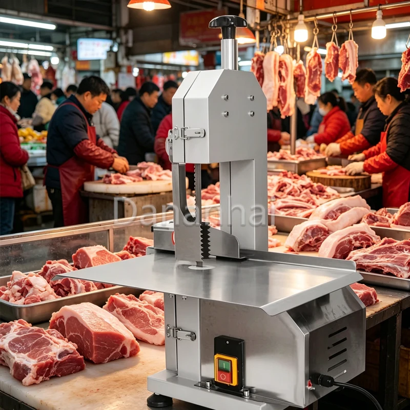 New Commercial Chicken Cutting Machine Stainless Steel Bone Saw Machine Rib Pig Feet Cutting Machine
