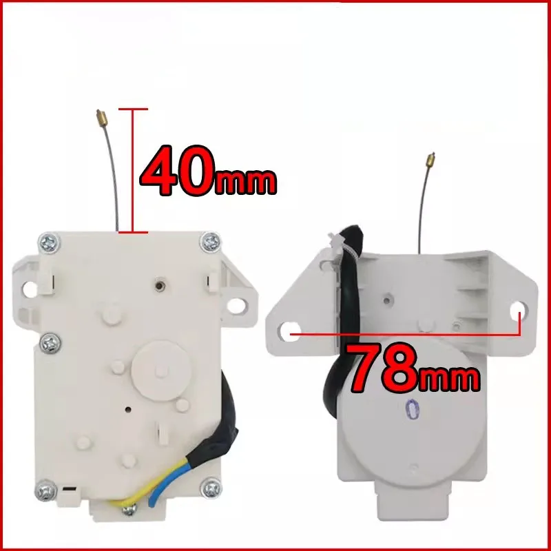 78mm plastic foot automatic washing machine tractor accessories Universal original drainage valve motor motor switch