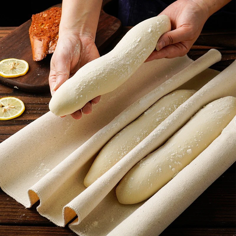 

Linen Dough Fermented Cloth Dough Bakers Pans Dough Couche Pastry Proofing Cloth Baking French Bread Kitchen Tools