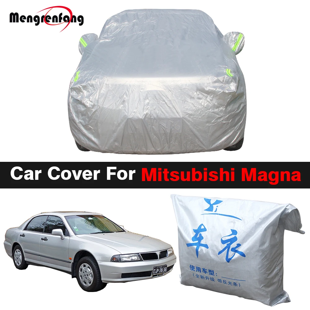 Full Car Cover Anti-UV Sun Shade Rain Snow Wind Resistant Cover For Mitsubishi Magna Diamante Sigma Verada V3000