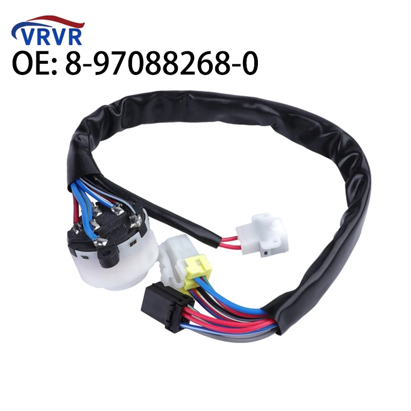 

VRVR 8-97088268-0 8970882680 Car Ignition Starter Switch For ISUZU NPR NPR-HD NQR NRR 3.9L 4.8L 5.2L 5.7L 6.0L 1995-2007