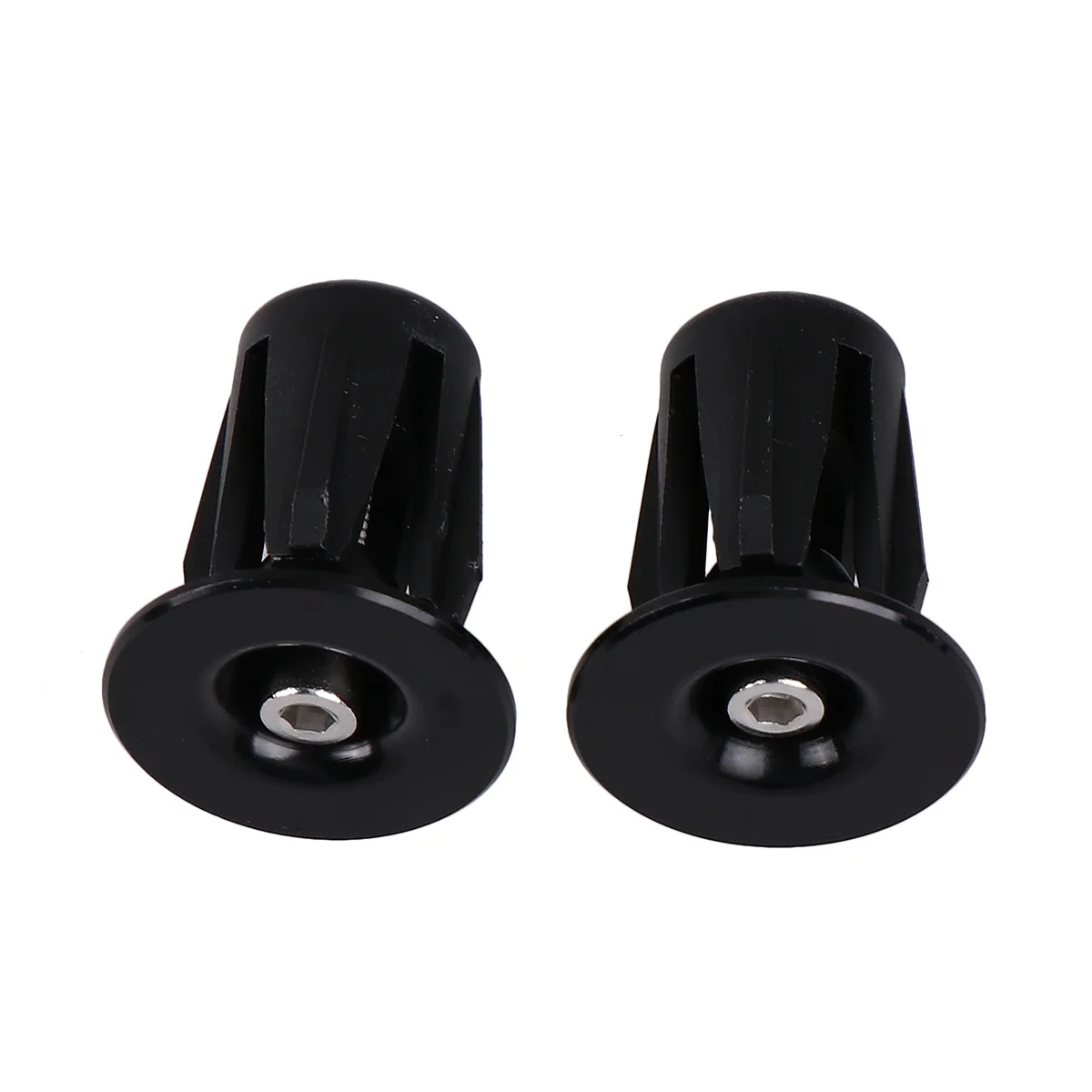 1 زوج دراجة هوائية جبلية المقود سدادة طرفية سبائك الألومنيوم M4x34mm يناسب 22-24 مللي متر مناسبة الطريق للطي دراجة قبضة المقود #6