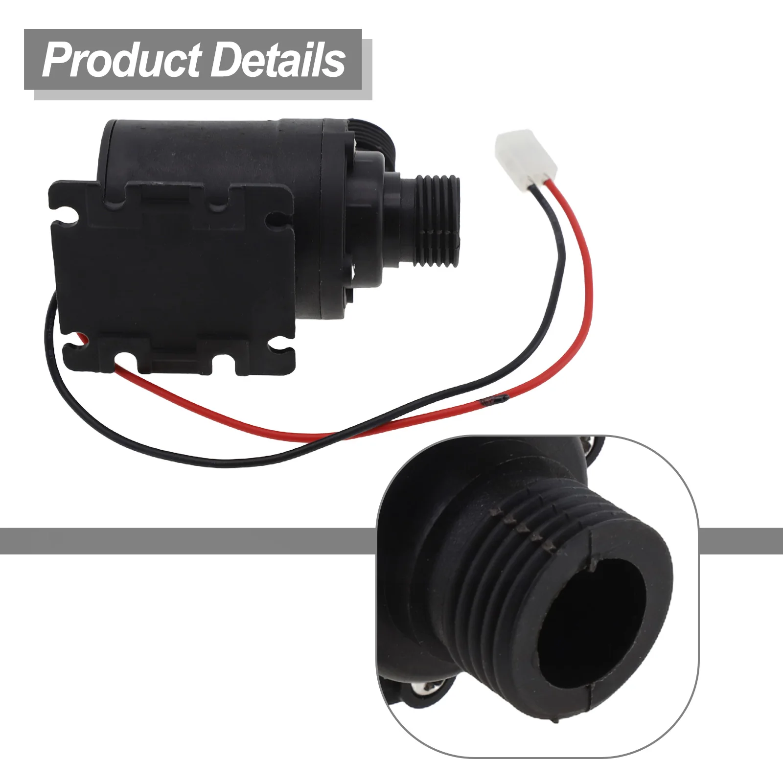 Efficient 800L/H Submersible Pump with DC Brushless Motor for Quiet Water Circulation in Fish Tanks and Solar Applications