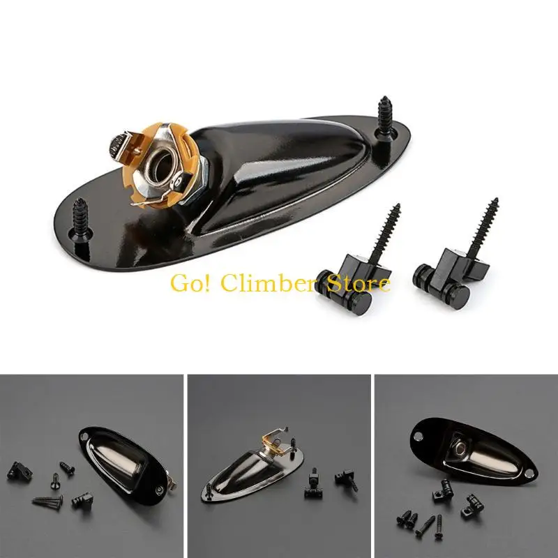 

Q84C Разъемы для электрогитары Выходные разъемы для звукоснимателей Разъемная пластина с фиксатором струн