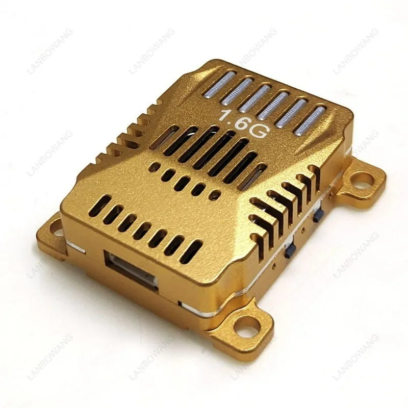 1.6G 3W VTX Transmitter 16CH Analog FPV Sender Support 1.4G 1.5G 1.7G 1.8G Frequency For FPV Drone Image Transmission