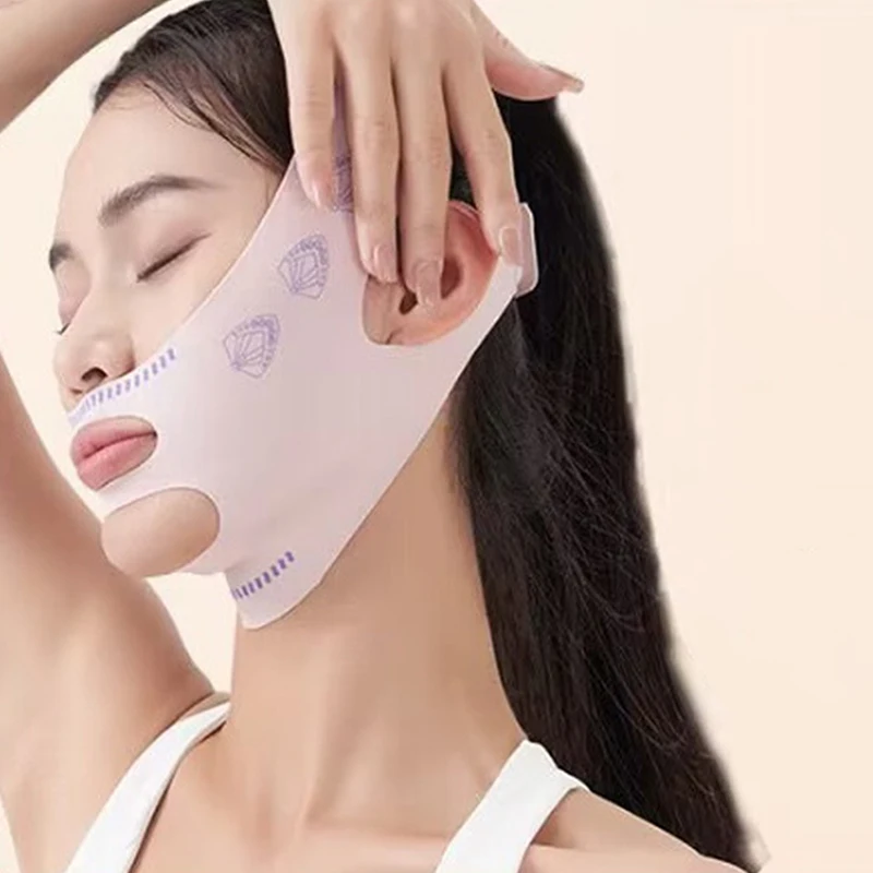 Atmungsaktive V-Linie Gesichtsform ung Bandage Abnehmen Biss Muskel Facelift ing Straffung Anti-Falten reduzieren Doppel kinn Hautpflege-Tool