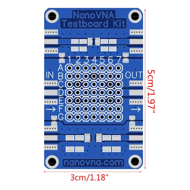 2022 جديد NanoVNA طقم اختبار مكافحة ناقلات محلل لوحة اختبار الويب VNA RF أداة مجموعة التجريبي
