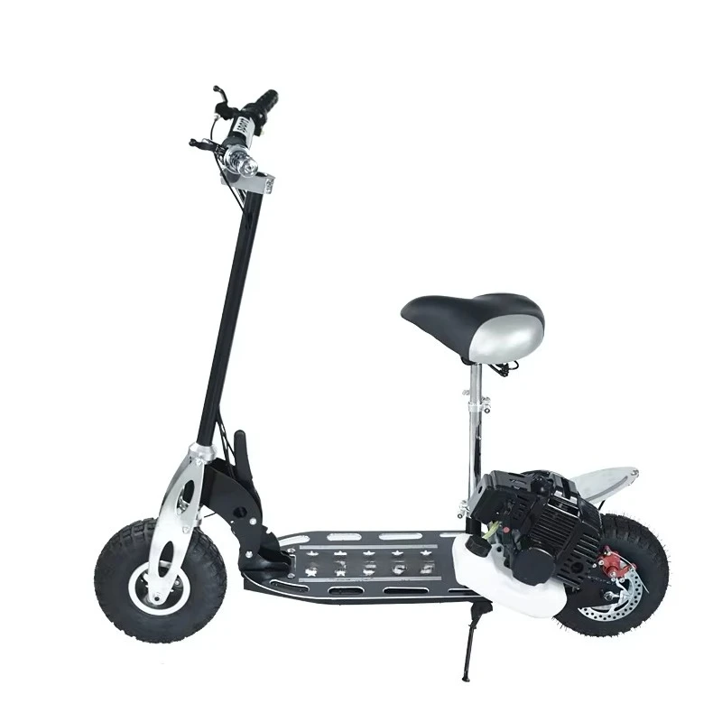 Good Price of Manual Start Foldable Fuel Scooter Hand Pull Start Foldable Fuel Scooter