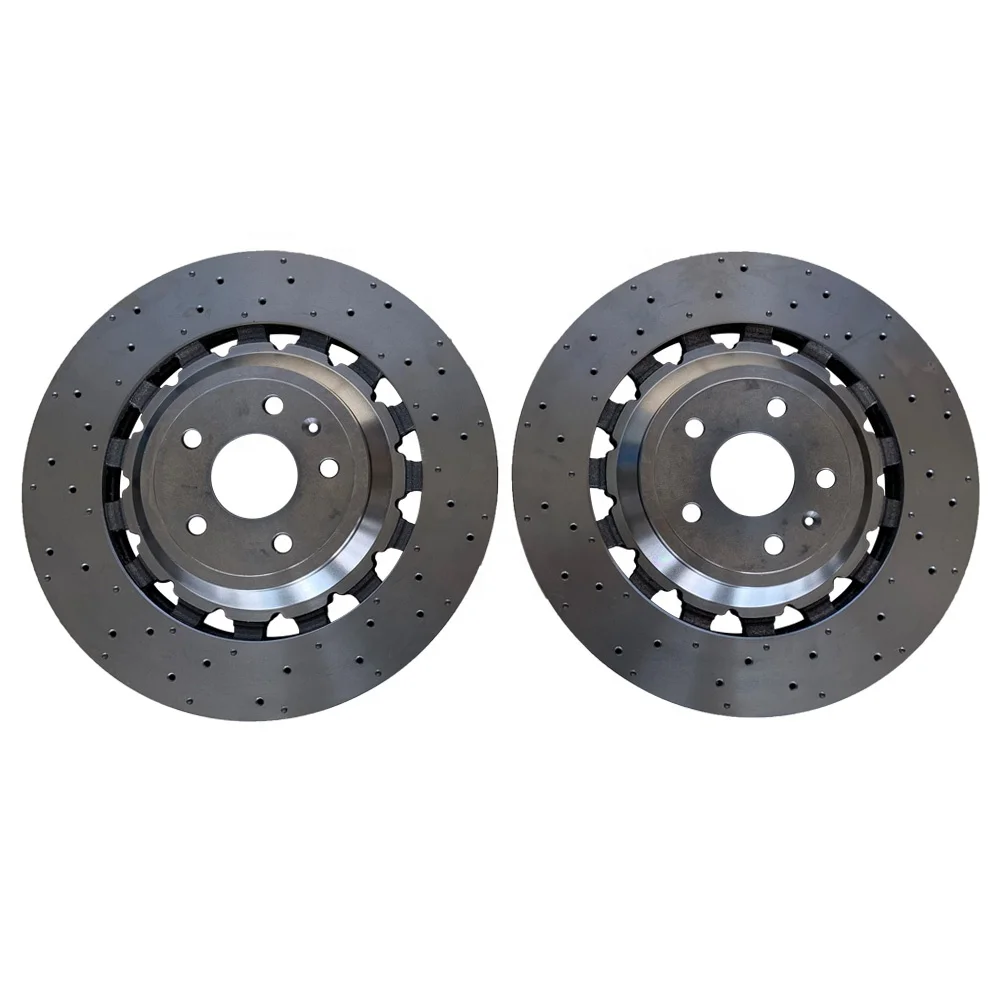 BRAKE ROTOR 370mm*34mm FOR  RS3 8V 2015-2016 FRONT GENUINE WAVEY BRAKE DISCS PAIR 8V0615301C