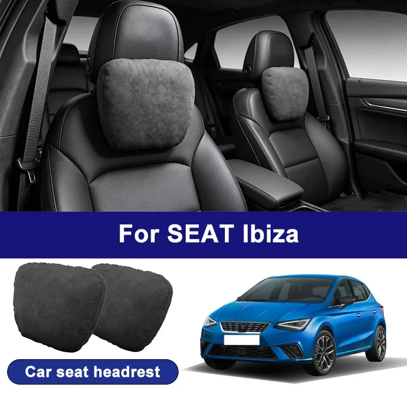 

For SEAT Ibiza car headrests, soft universal adjustable car seat pillows, car neck pillow cushions, Car accessories