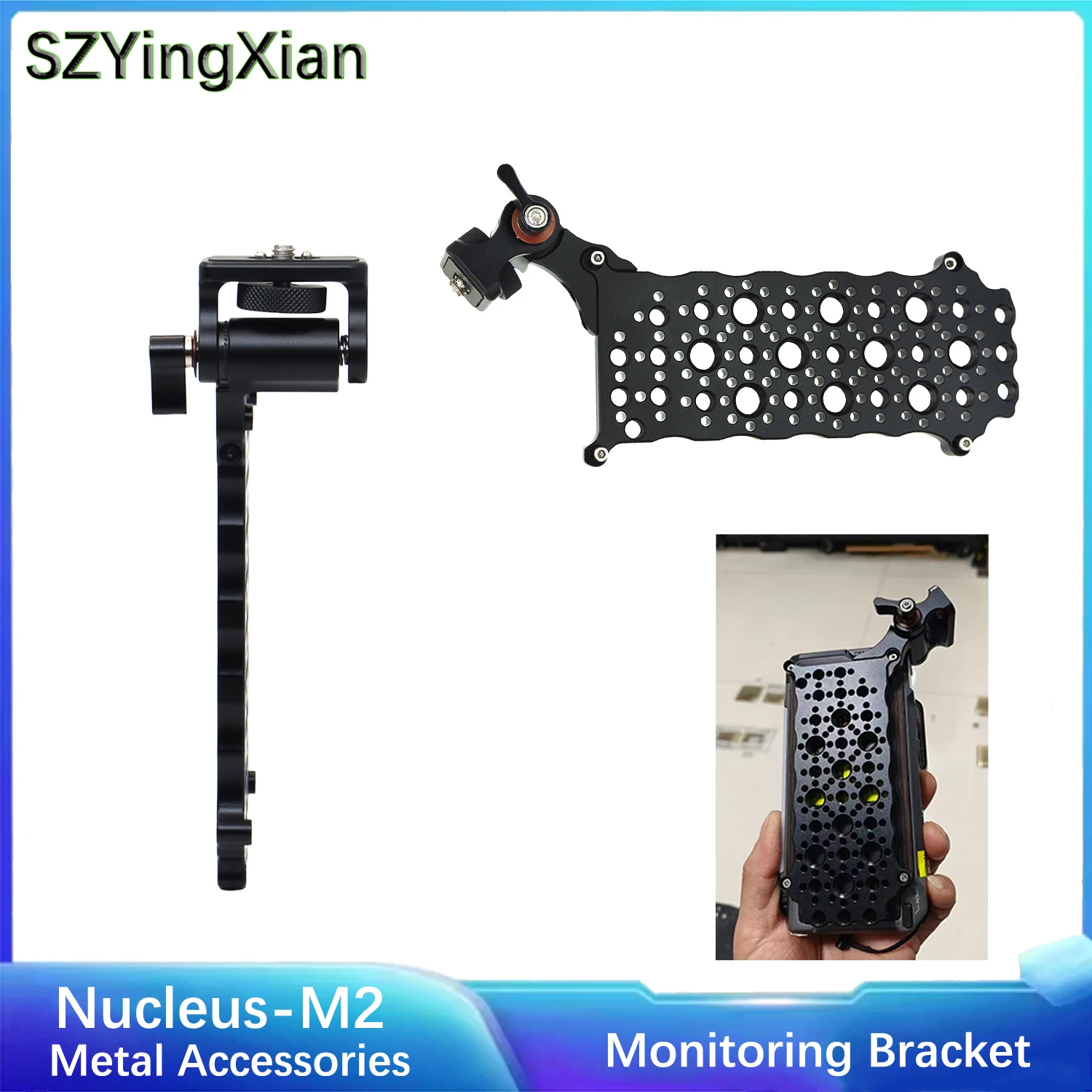 Tilta Nucleus-M2 Hand Controller Monitor Bracket Adjustable Monitor Holder for WLC-T04 Wireless Follow Focus Hand  Accessory