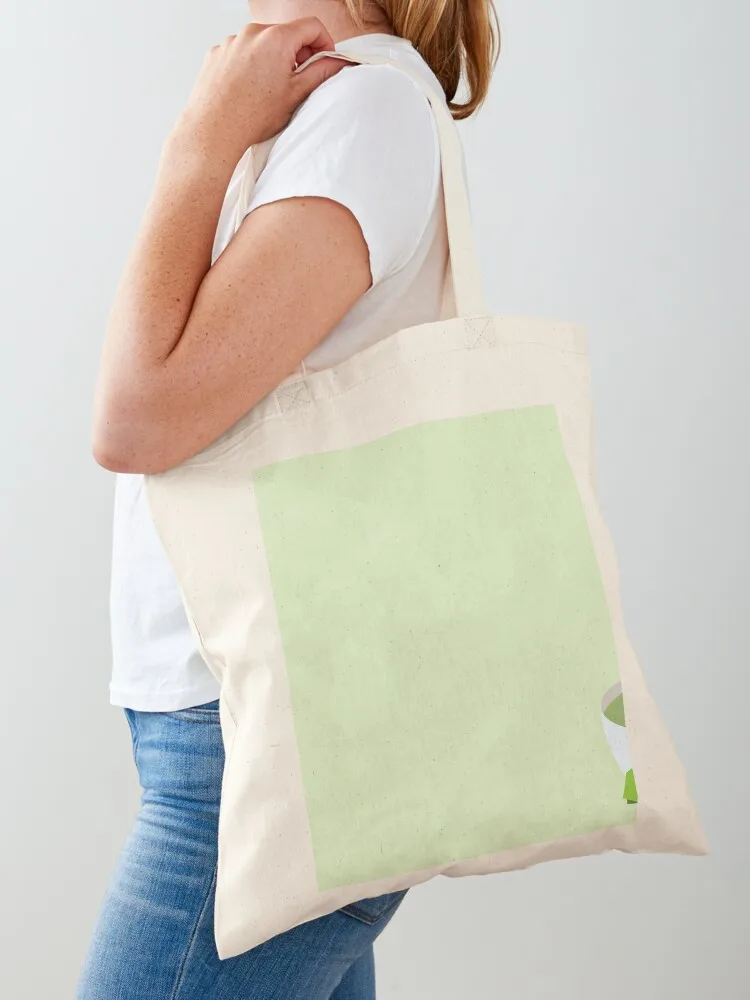 

Matcha Blossom Tea - Green Laptop Tote Bag supermarket folding bag great bag Shopping bags Beach