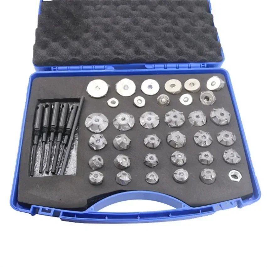 

Hot sales Valve Seat Reamer Set 22mm-38mm High Quality Valve Seat Repair Tool Grinding Wheel Motorcycle Valve Seat Tool 17-34mm