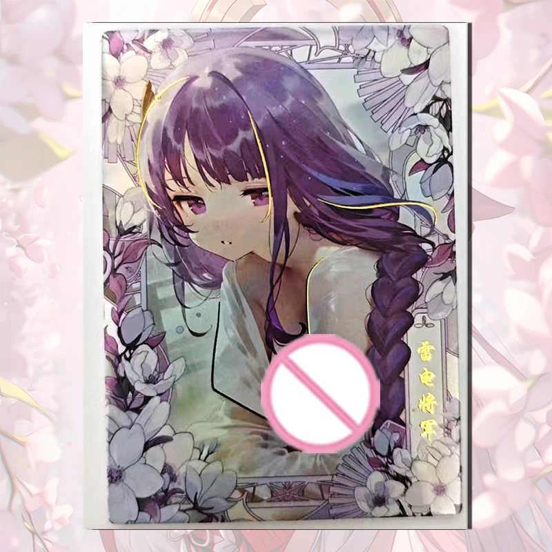 Goddess Story Love of the stars SP card Yae Miko Ganyu Hu Tao Fischl Eula Raiden Shogun boy Toy collection Birthday gifts
