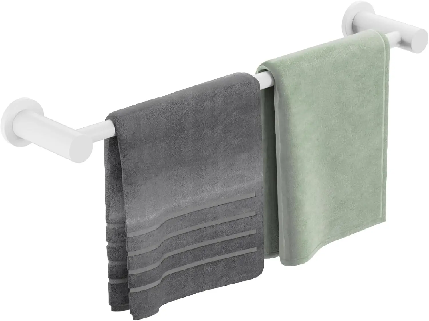 

Magnetic Towel Holder with Adjustable Length for Refrigerator, Oven, Laundry - Non-Slip Towel Bar Rack