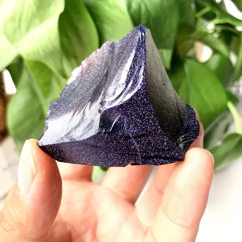 Natural  Blue Sandstone Crystal Rough Aromatherapy Stone for Spiritual Healing Meditation, Exquisite Aromatherapy Stone Gift