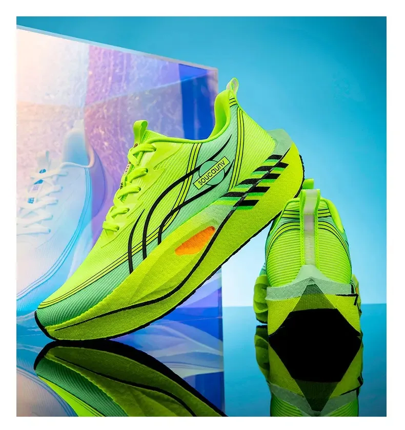 

Кроссовки для родителей и детей с карбоновой пластиной, специальные марафонские спортивные дышащие легкие женские удобные кроссовки для отдыха