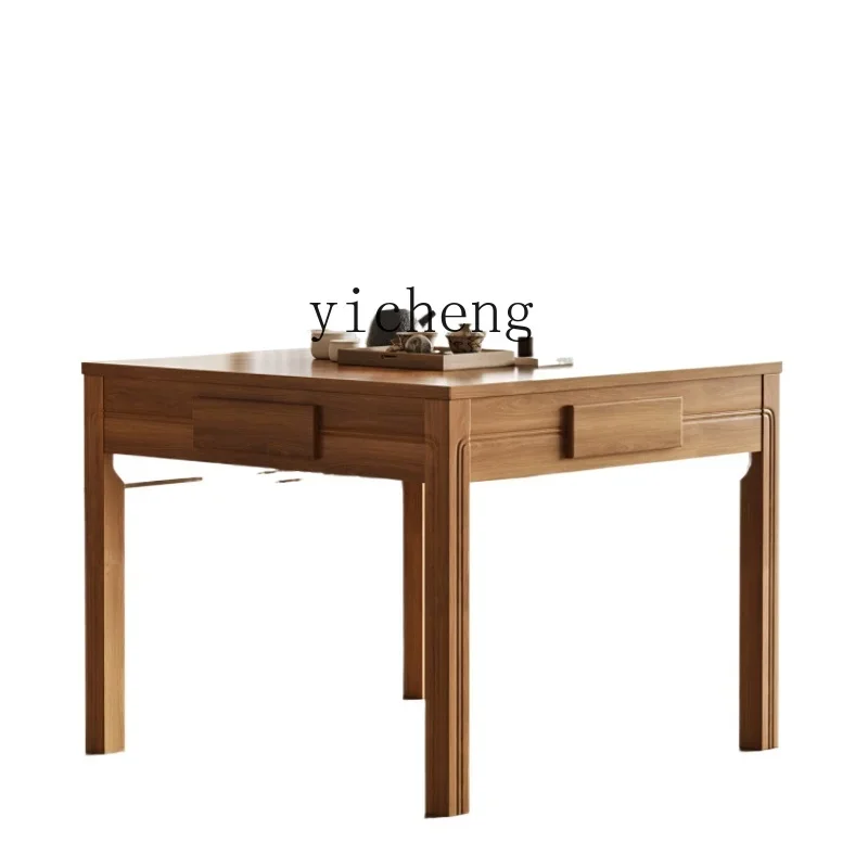 New Chinese Solid Mahjong Machine Automatic Household All-in-One Machine Mahjong Electric Mahjong Table