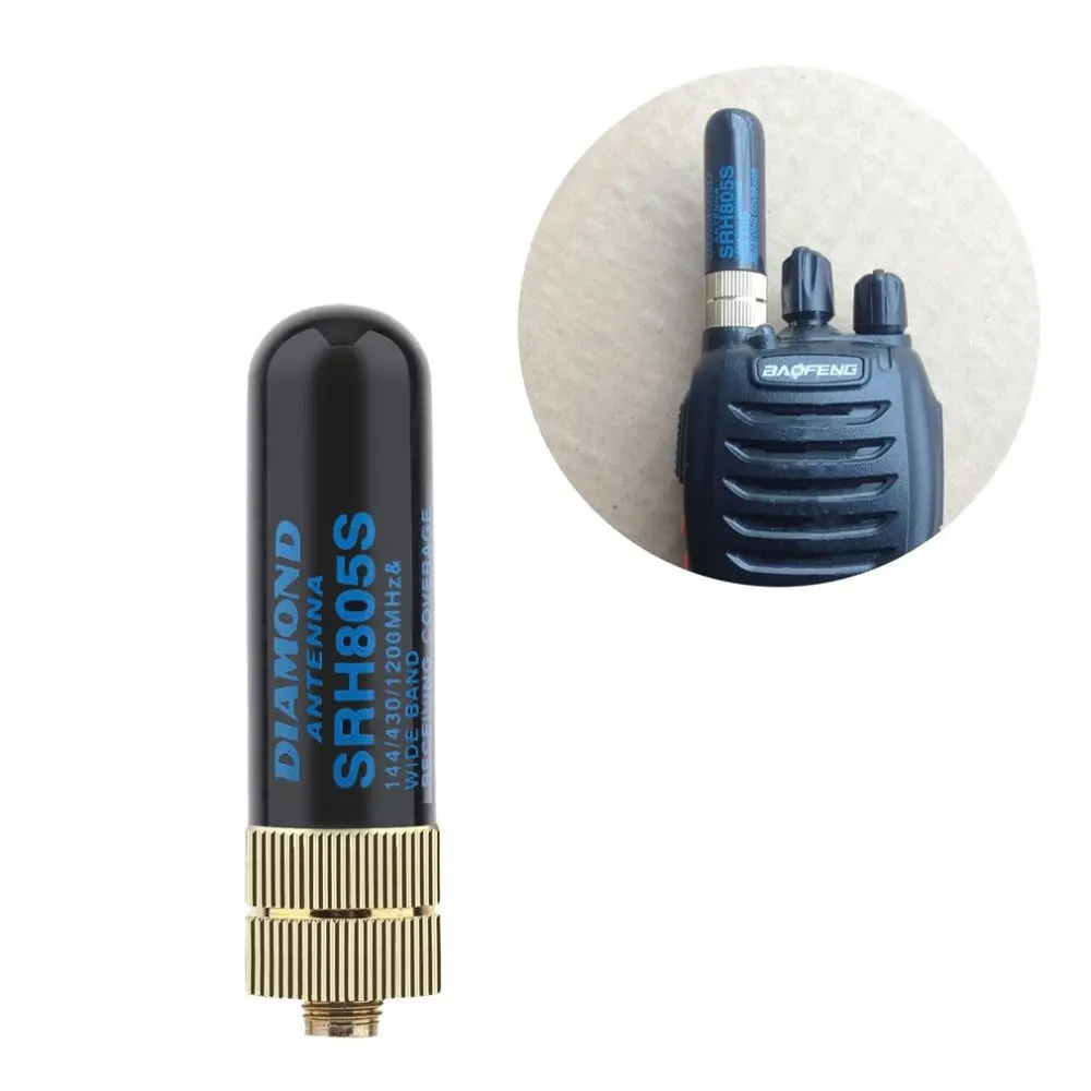 

Talkie VHF/UHF TG-UV2 SRH805S Baofeng SMA-F 144/430 МГц BF-888S двухдиапазонная двухдиапазонная антенна женская антенна
