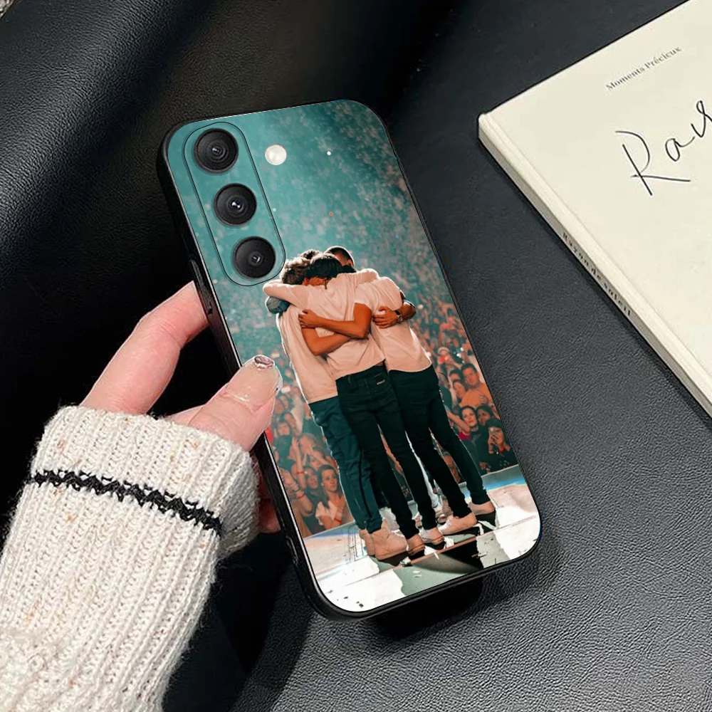 حافظة هاتف اتجاه واحد لهاتف سامسونج جالاكسي S25، S24، S21، S22، S23، S30، Ultra، S20، Plus، Fe، Lite، Note، 10,9,5G غطاء أسود