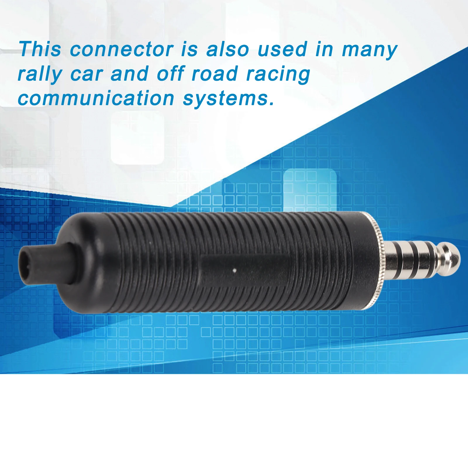 

Разъем для гарнитуры для вертолета, удобный адаптер для прямого использования, черный U-174/U, тип пайки, адаптер для гарнитуры для вертолета серии NEXUS