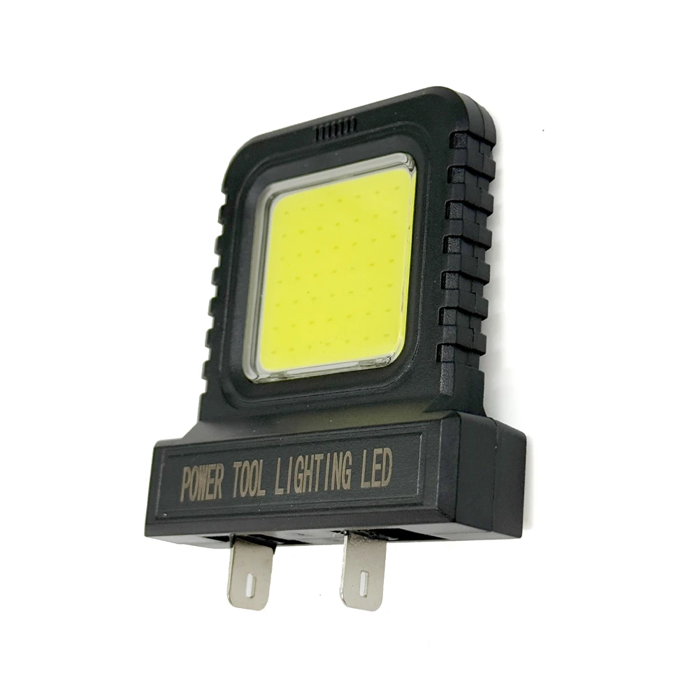 Kabellose LED-Arbeitsleuchte für Makita 18V Li-Ionen-Akku Flutlicht mit 2 USB-Anschlüssen Tragbare LED-Taschenlampe für Bauarbeiten – Detail 17