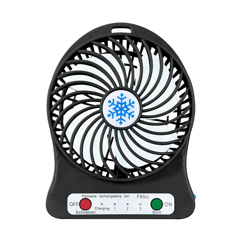 

USB Desk Fan Portable Cooling Mini Fan Small Personal Table Fan for Desktop Home Office Travel