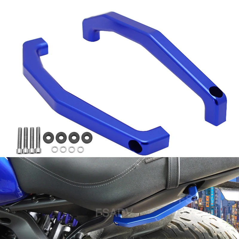 

Rear Grab Bars Rear Seat Pillion Passenger Grab Rail Handle For YAMAHA MT09 MT-09 MT 09 FZ09 FZ-09 2021 2022 2023 Motorcycle