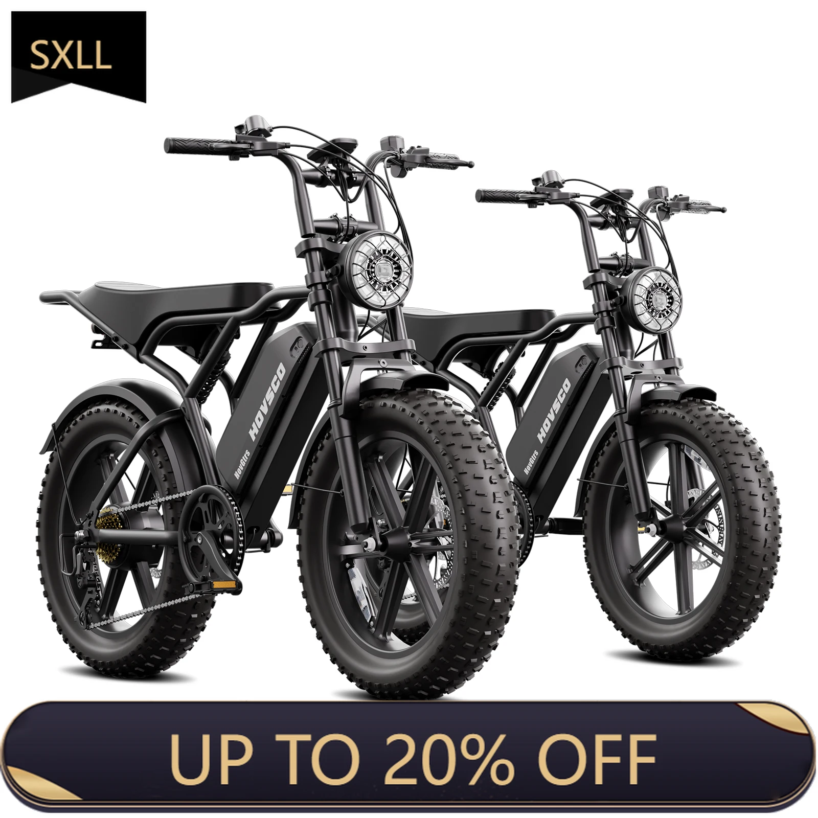 

SXLL United States European Union Warehouse Express Shipping Original Ebike Fat Tires Fatbike 750W Electric Bike Adult Electric