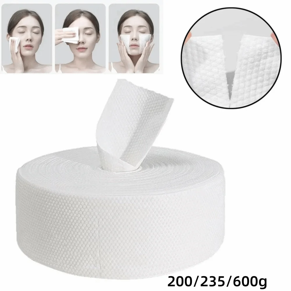 

Thickened and Enlarged Disposable Face Towels Pearl Pattern Cotton Facial Cleansing Towel Extra Large Roll Skin-friendly