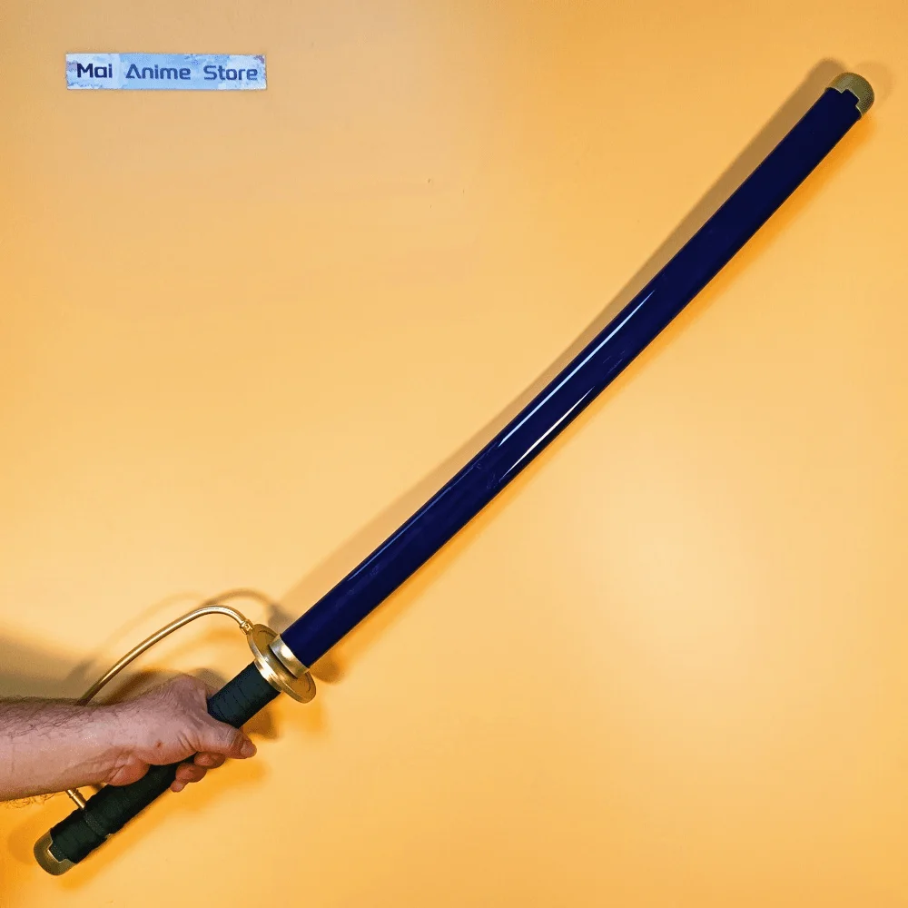 Roronoa Zoro Katana – accessoire de Cosplay, 104cm, taille d'épée, sabre de samouraï Katana japonais, couteau de Ninja en bois, jouet non tranchant, cadeau