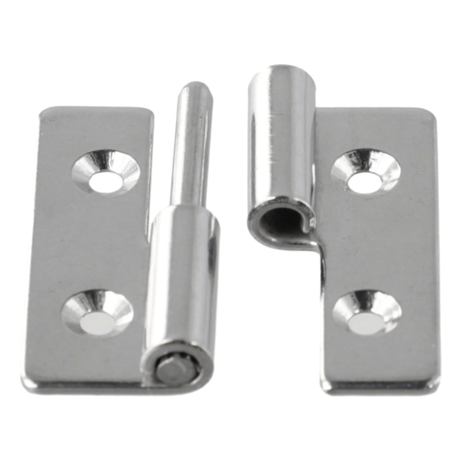 1pc Door Hinges Connector Detachable Flag Lift Off Door Hinge Stainless Steel Slip Joint Cabinet Cupboard Hinge Hardware
