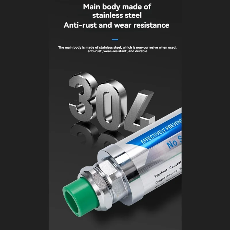 Whole House Central Water Softener Scale Filter Prevent Scale Built Up On Water Pipes Smart Toilet Boilers