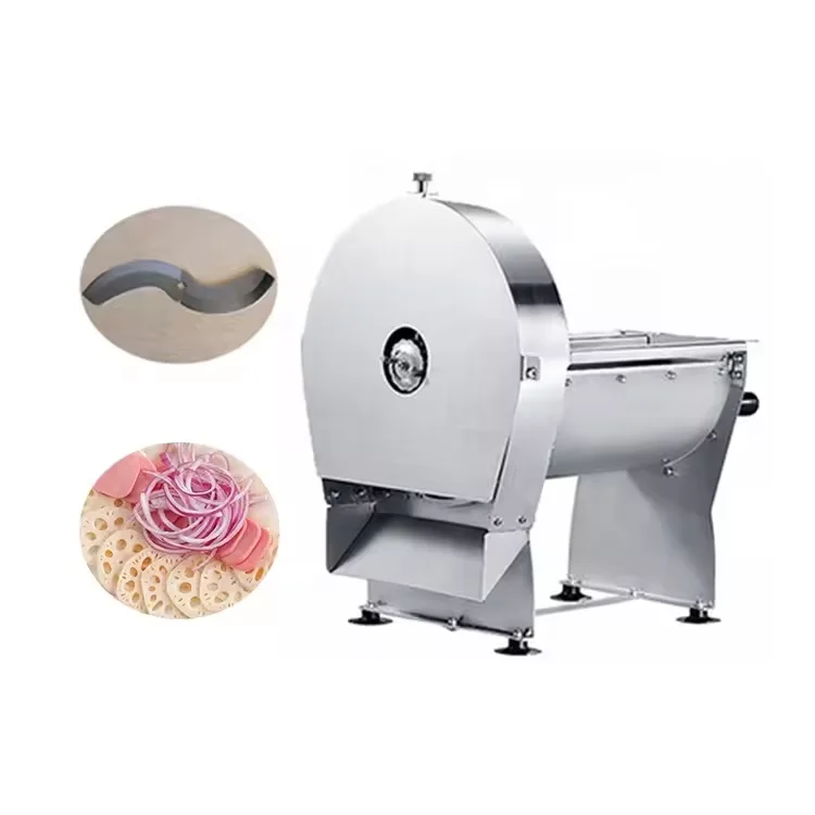 Commercial Plantain Banana Cassava Chips Slicer Automatic Fruit Vegetable Cutting Machine for Mango Onion Lemon