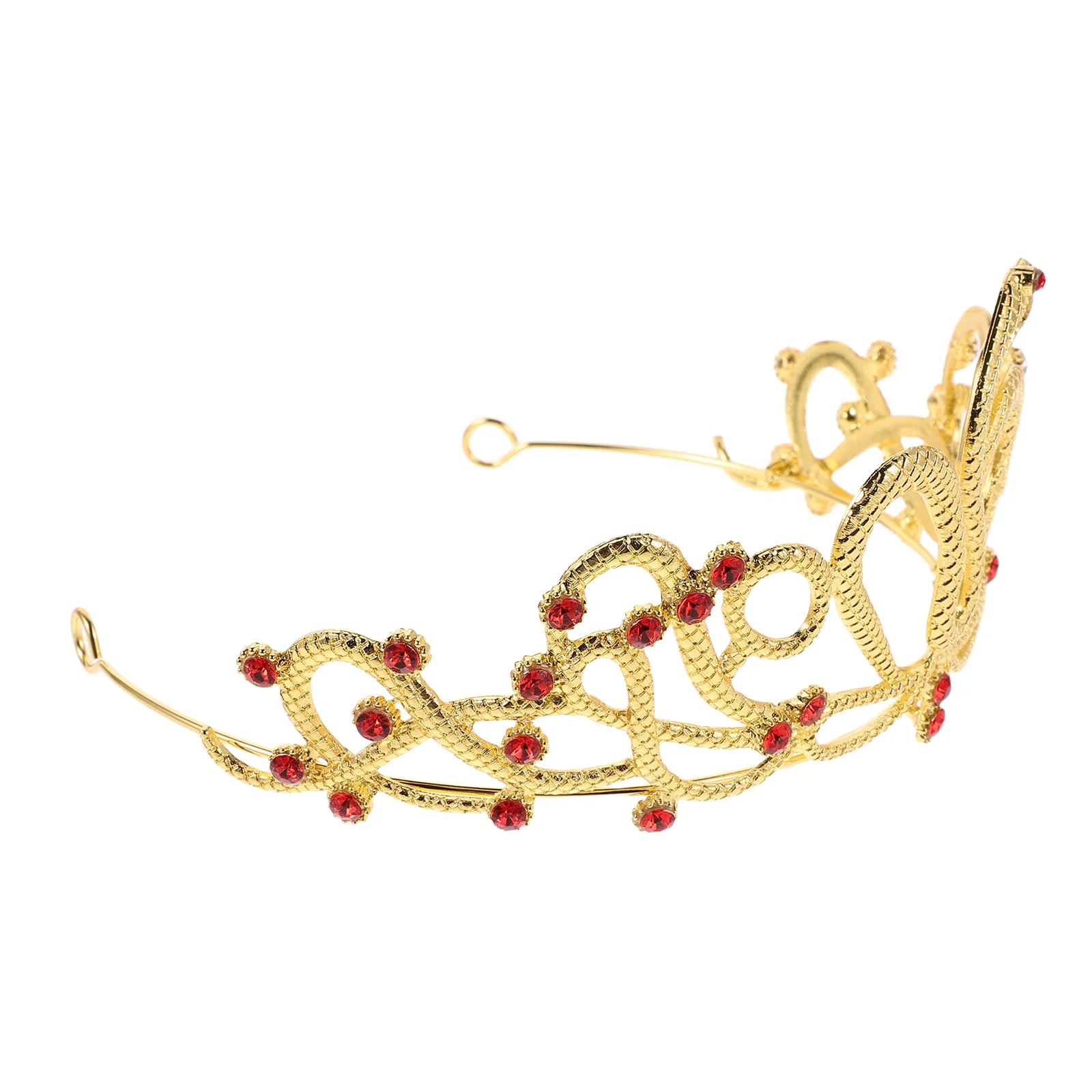 

Medusa Snake Crown Gold Dual-Color Rhinestone Headdress Bridal Tiara Wedding Headband Christmas Costume