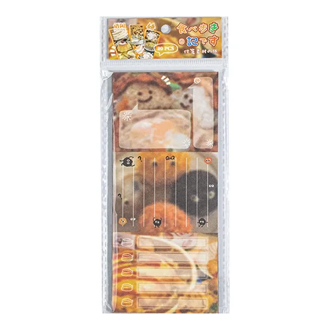 40pcs/pack Cute Retro Y2K Memo Pads Message Paper Notebook Journal DIY Material Decoration Base Note Paper Japanese Stationery