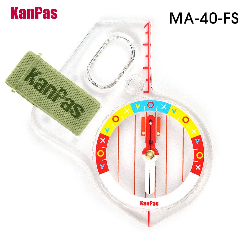 KANPAS basic competiton orienteering thumb compass, MA-40-FS