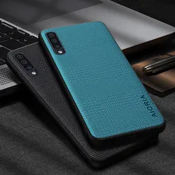 Fashion Case for Samsung Galaxy A70 A50 A50S A40 A30S A10 houndstooth pattern durable pu leather case