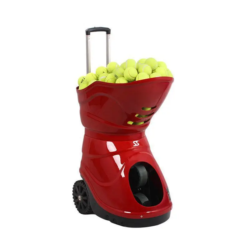 Jiang Su Профессиональная автоматическая машина для запуска теннисных мячей Тренировочное оборудование из АБС-пластика и полипропилена Jiang Su Профессиональная автоматическая машина для запуска теннисных мячей Тренировочное оборудование из АБС-пластика и полипропилена