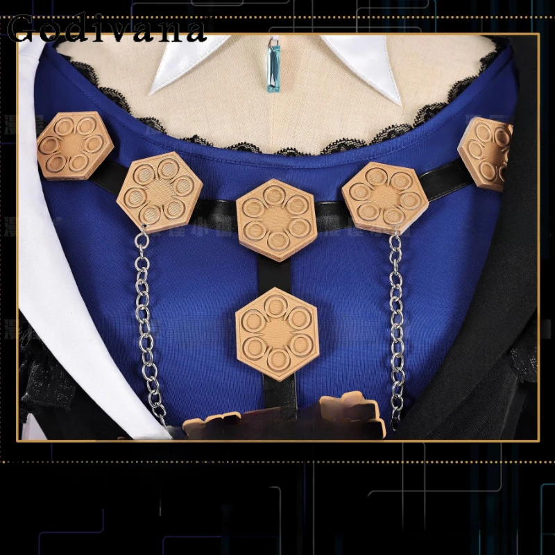 Tomorrow Ark Cos Festival Costumes Set for Women Halloween Party Uniform Cosplay Clothing Girls Black Cool Stage Outfits