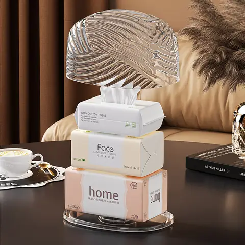 Lyxiga gyllene vävnadslådor förvaring servetthållare pappersfodral arrangör prydnad hantverk skrivbordsvävnadshållare köksvävnadsask 8 best sales rulllåda för vävnader - №7