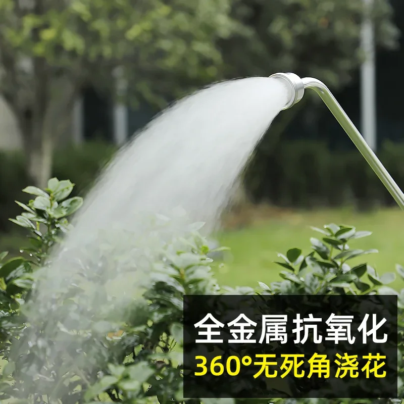 Gardening shower seedling gun orchid watering artifact  mesh garden long pole water vegetables  flowers sprinkler head