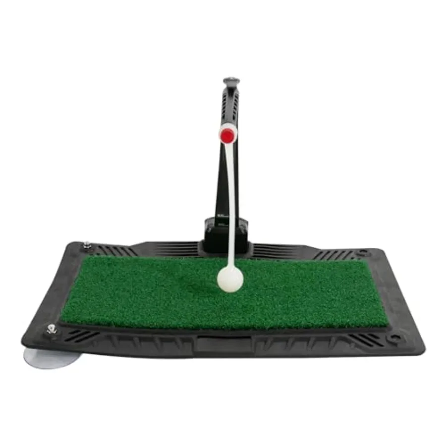 

Портативный тренажер для свинга в гольфе с тренировочным ковриком на присоске для использования в помещении и на открытом воздухе улучшает технику свинга в любом месте
