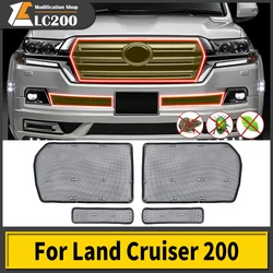 front grill Prevent Bugs Mosquitoes and Sand Enter For Toyota Land Cruiser 200 LC200 FJ200 2011-2021 2020 Exterior Accessories