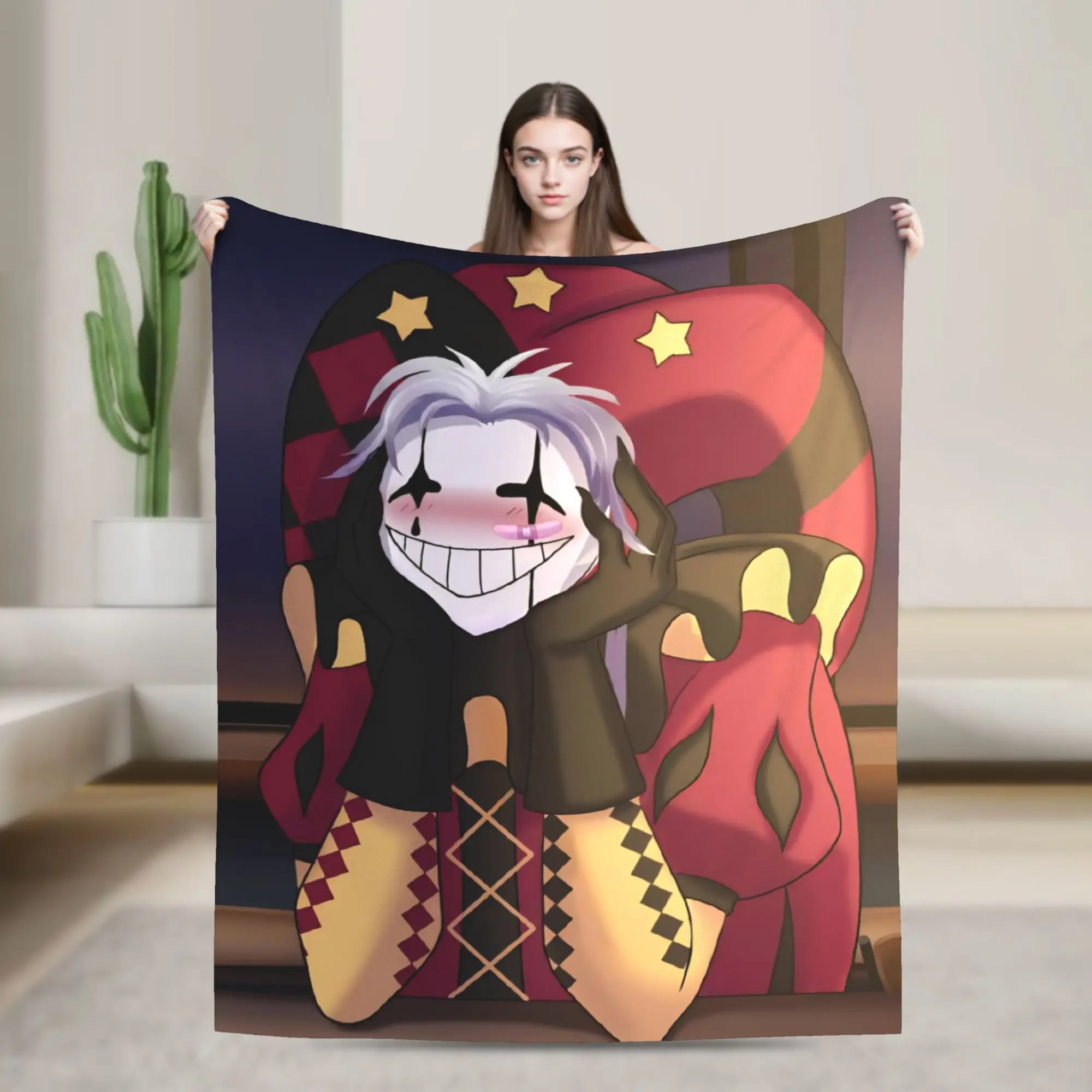 Super Soft The Freak Circus Throw Blanket Premium Fleece Flannel Lightweight  Bed Blanket Fuzzy Plush Blankets All Season Use