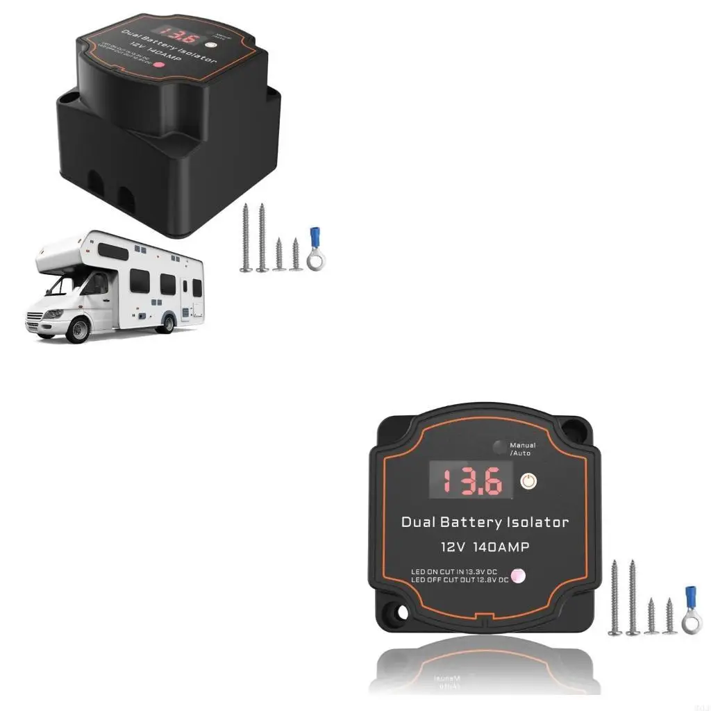 

Реле VSR для изолятора автомобильной батареи 12 В 140A чувствительный сплит -заряд напряжения 140A