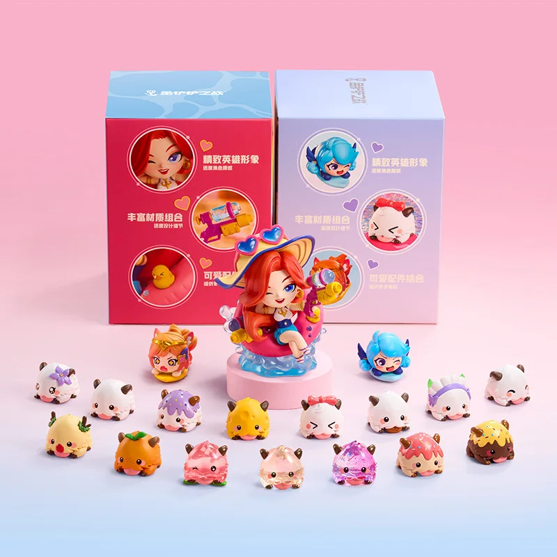 معركة المجرفة الذهبية ليتل بطل بركة سلسلة الحفلات معجزة يدوية الصنع لطيف صندوق أعمى لعبة مكتب الحلي الهدايا