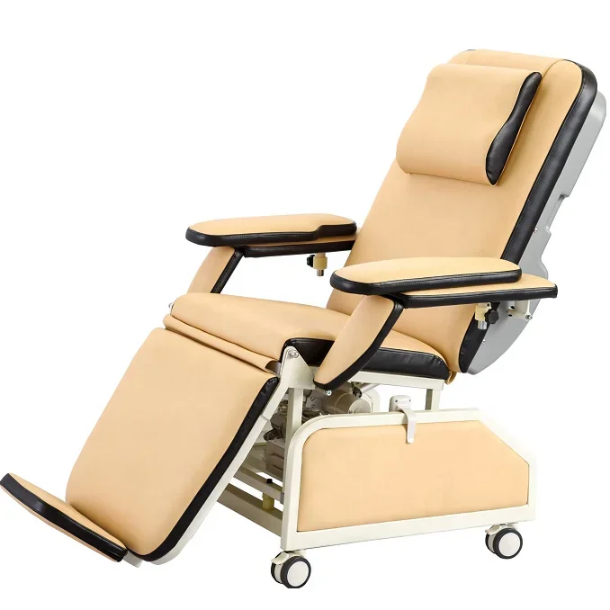 

Electric Hemo Medical Chair transfusion chair reclining donor chair