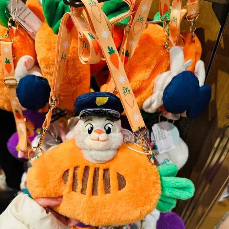 

In-Stock Authentic New Zootopia Peripheral - Judy'S Carrot Stylish Trendy Crossbody Bag/Shoulder Bag, Gift For Girls & Kids